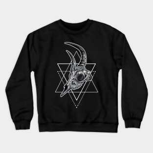 Skull & Horn Crewneck Sweatshirt